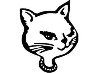  Kitty Cat Pretty Decal Proportional
