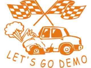 Lets Go Demo Decal Proportional