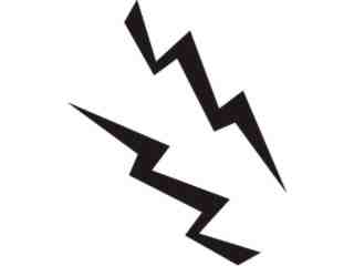  Lightning Rods Decal Proportional