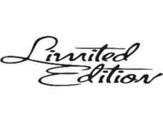  Limited Edition 1 Decal Proportional