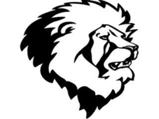 Lion Decal Proportional