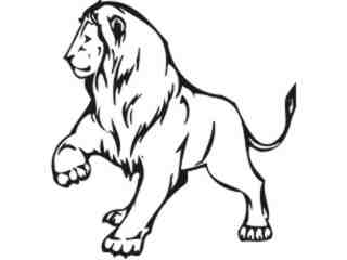  Lion Animal Wild_ 0 0 5a Decal Proportional