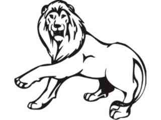  Lion Animal Wild_ 0 1 8a Decal Proportional