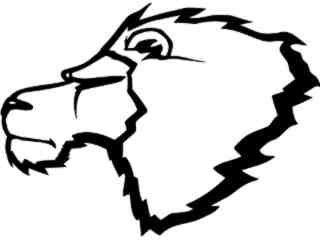  Lion Profile_ M B 1 Decal Proportional