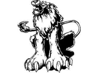  Lion Roar_ M B 1_ D T L Decal Proportional