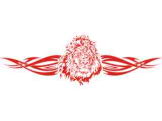  Lion Tribal 0 3_ A F 1_ D T L Decal Proportional