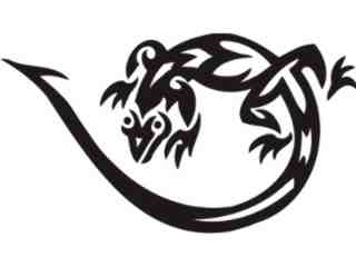  Lizards Tribalized_ 0 0 5 Decal Proportional