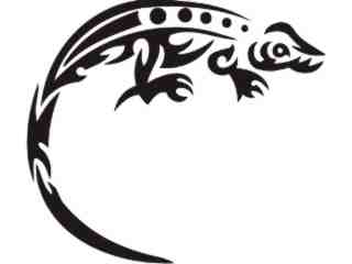  Lizards Tribalized_ 0 3 2 Decal Proportional