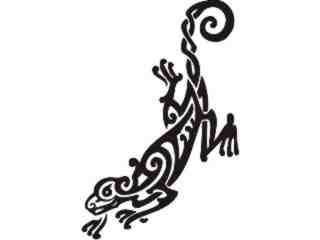  Lizards Tribalized_ 0 3 8 Decal Proportional