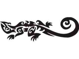  Lizards Tribalized_ 0 4 0 Decal Proportional