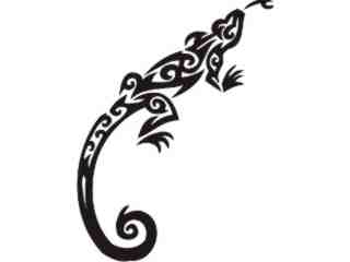  Lizards Tribalized_ 0 4 8 Decal Proportional