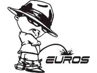  Lowrider Pisser Decal Proportional