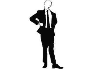  Man In Suit_ 2 1 Decal Proportional