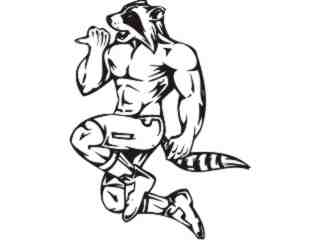  Mascots Sports In Action_ 0 0 7 Decal Proportional