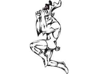  Mascots Sports In Action_ 0 2 0 Decal Proportional