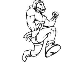  Mascots Sports In Action_ 0 2 2 Decal Proportional