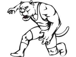  Mascots Sports In Action_ 0 2 3 Decal Proportional