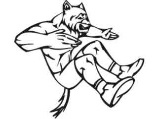  Mascots Sports In Action_ 0 2 5 Decal Proportional