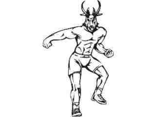  Mascots Sports In Action_ 0 3 1 Decal Proportional