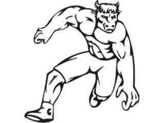  Mascots Sports In Action_ 0 3 9 Decal Proportional