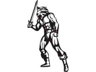  Mascots Sports In Action_ 0 4 2 Decal Proportional