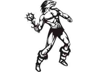  Mascots Sports In Action_ 0 4 5 Decal Proportional