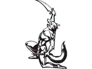  Mascots Sports_ 0 5 0 Decal Proportional