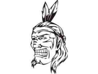  Mascots_ Brave Indian_ 0 4 5_ X C C Decal Proportional