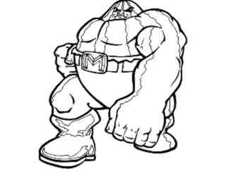  Melon Man_ M B 1 Decal Proportional