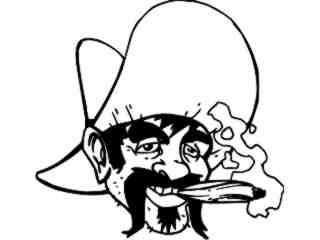  Mexican Smoker_ G D G Decal Proportional