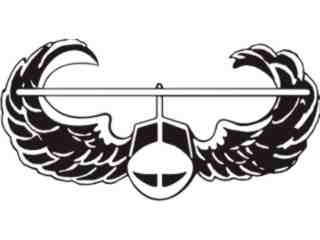  Military Airborn Chopper Decal Proportional
