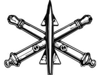 Military Missiles Decal Proportional