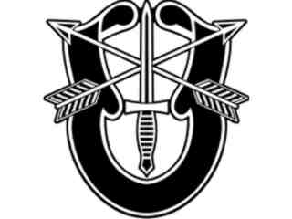  Military Special Force 1 Decal Proportional