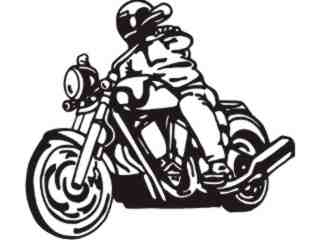  Motorcycle Rider 2_ M M 1 Decal Proportional