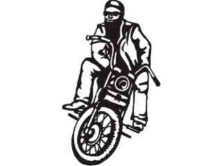  Motorcycle Rider 5_ M M 1 Decal Proportional