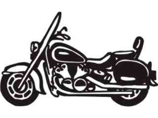  Motorcycle Shield 2_ M M 1 Decal Proportional