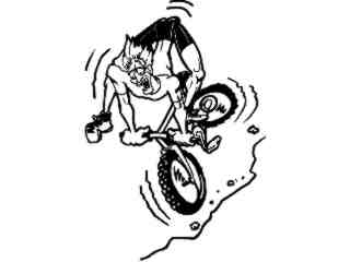  Mountain Biker_ 0 6 2_ V A 1 Decal Proportional