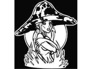  Mushroom Fairy_ I N V_ G D G Decal Proportional