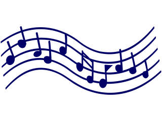  Music Notes Symbols Decal Proportional