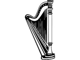  Music_ Harp_ 1 7 1_ V A 1 Decal Proportional