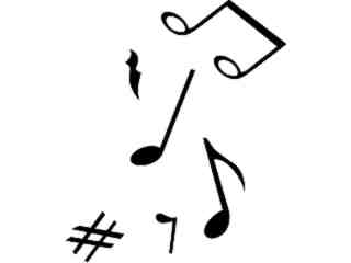  Music_ Notes_ 1 7 2_ V A 1 Decal Proportional