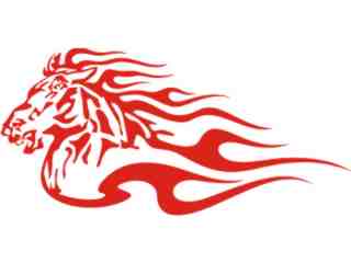  Mustang Horse Flame 0 1_ A F 1 Decal Proportional