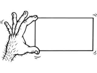  My Card Hand Decal Proportional