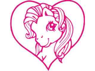 My Little Pony Decal Proportional
