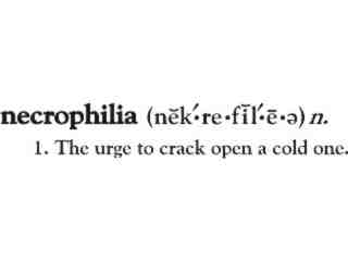  Necrophilia Definition Decal Proportional