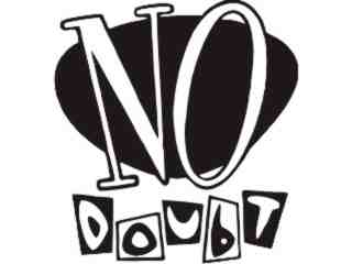  No Doubt Decal Proportional