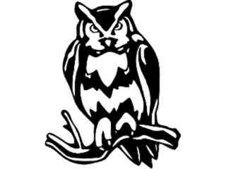  Owl Natural Decal Proportional
