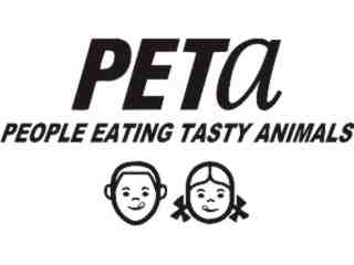  P E Ta People Eat Animals Decal Proportional
