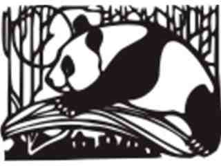  Panda Bears Design 2 Decal Proportional