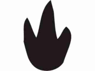  Paw Prints_ 0 4 Decal Proportional